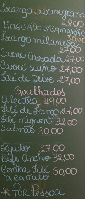 Os Bar Rio de Janeiro Menu - 1