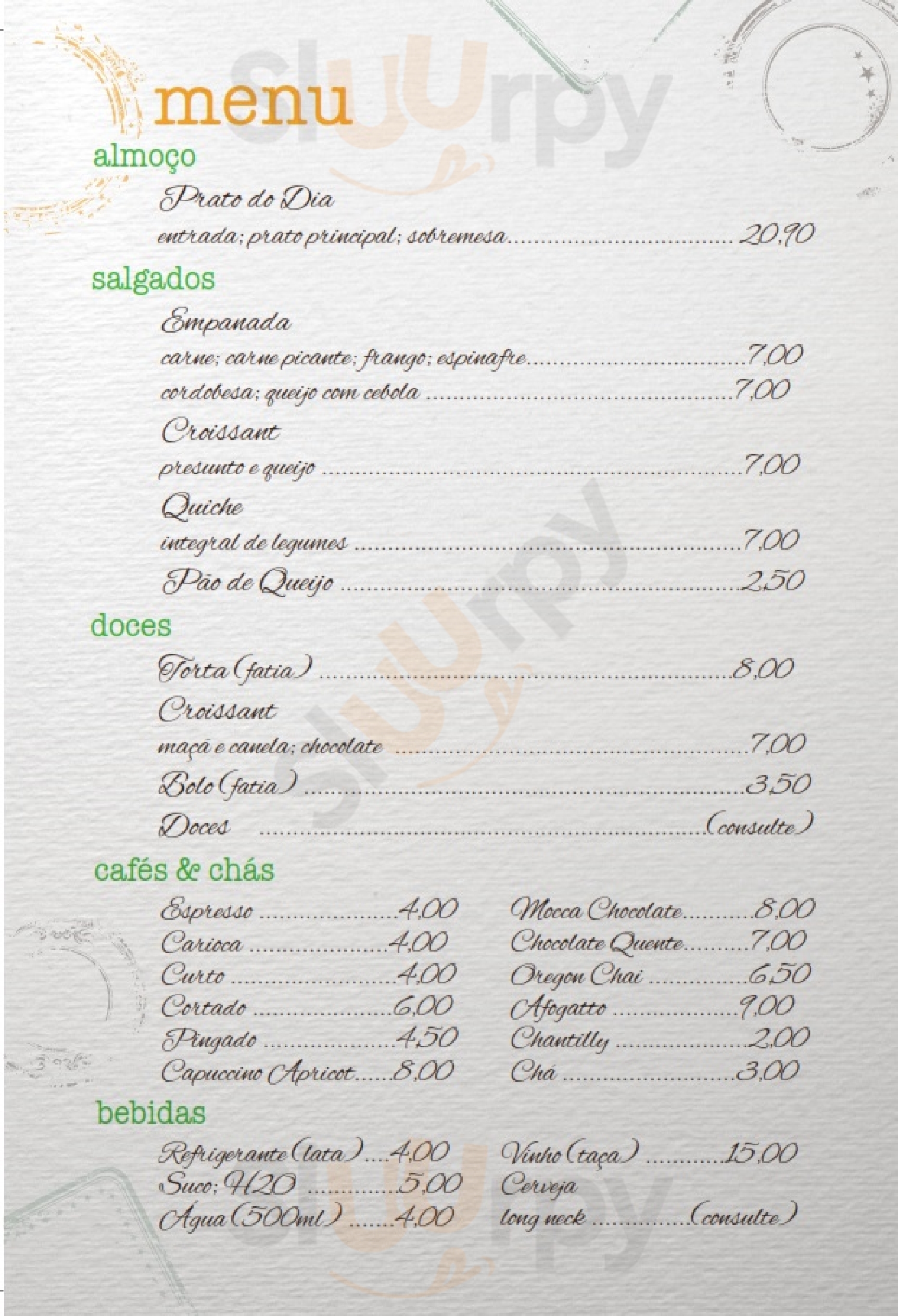 Apricot Bistrô Porto Alegre Menu - 1