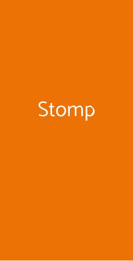 Stomp, Bologna