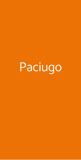 Paciugo, Casalecchio di Reno