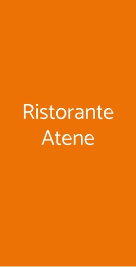 Ristorante Atene, Cesena