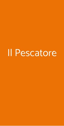 Il Pescatore, Bologna