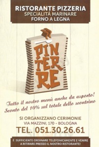 Pinterrè, Bologna