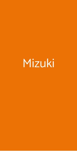 Mizuki, Bologna