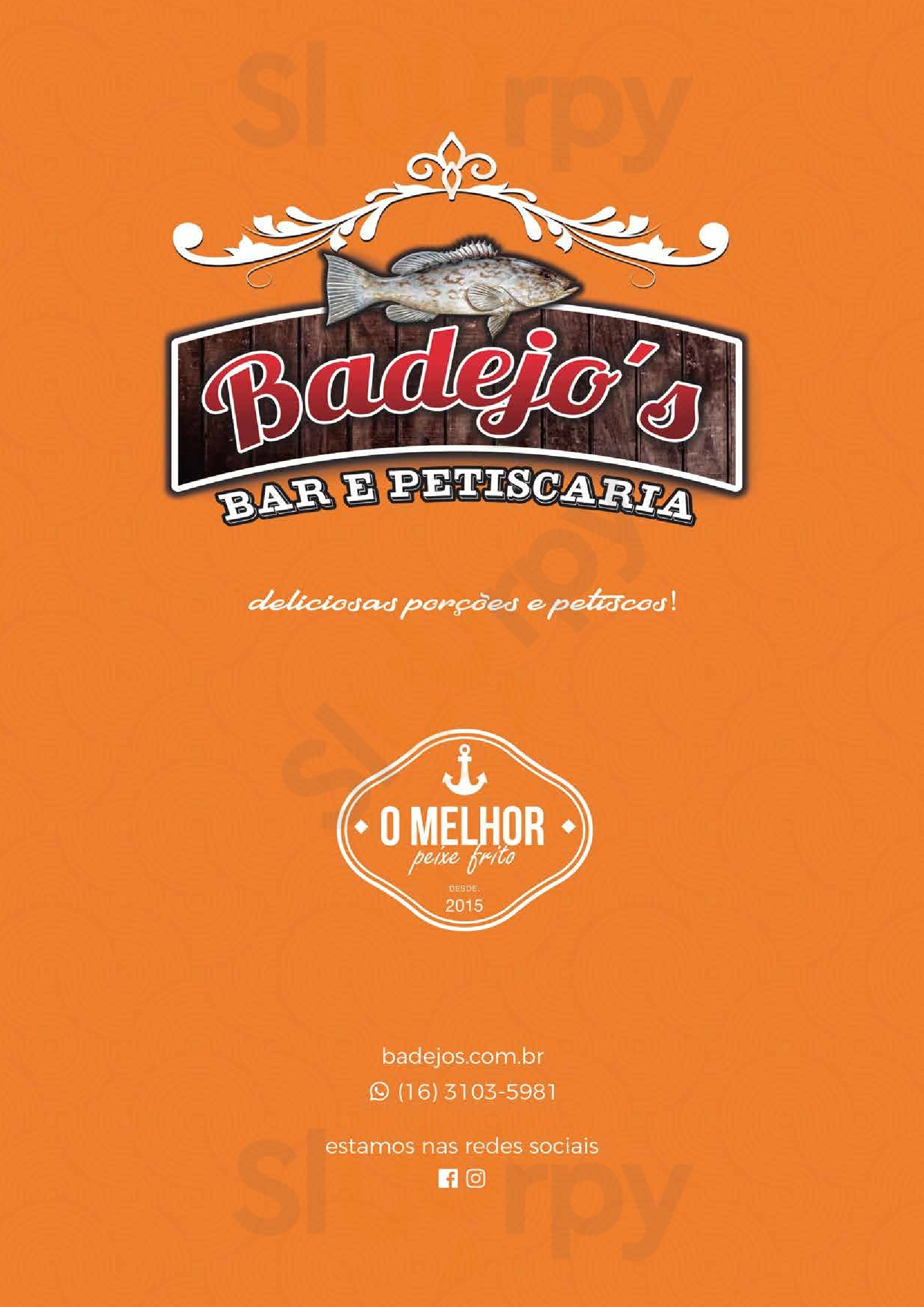 Badejo's Bar Ribeirão Preto Menu - 1