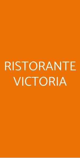 Ristorante Pizzeria Victoria, Bologna