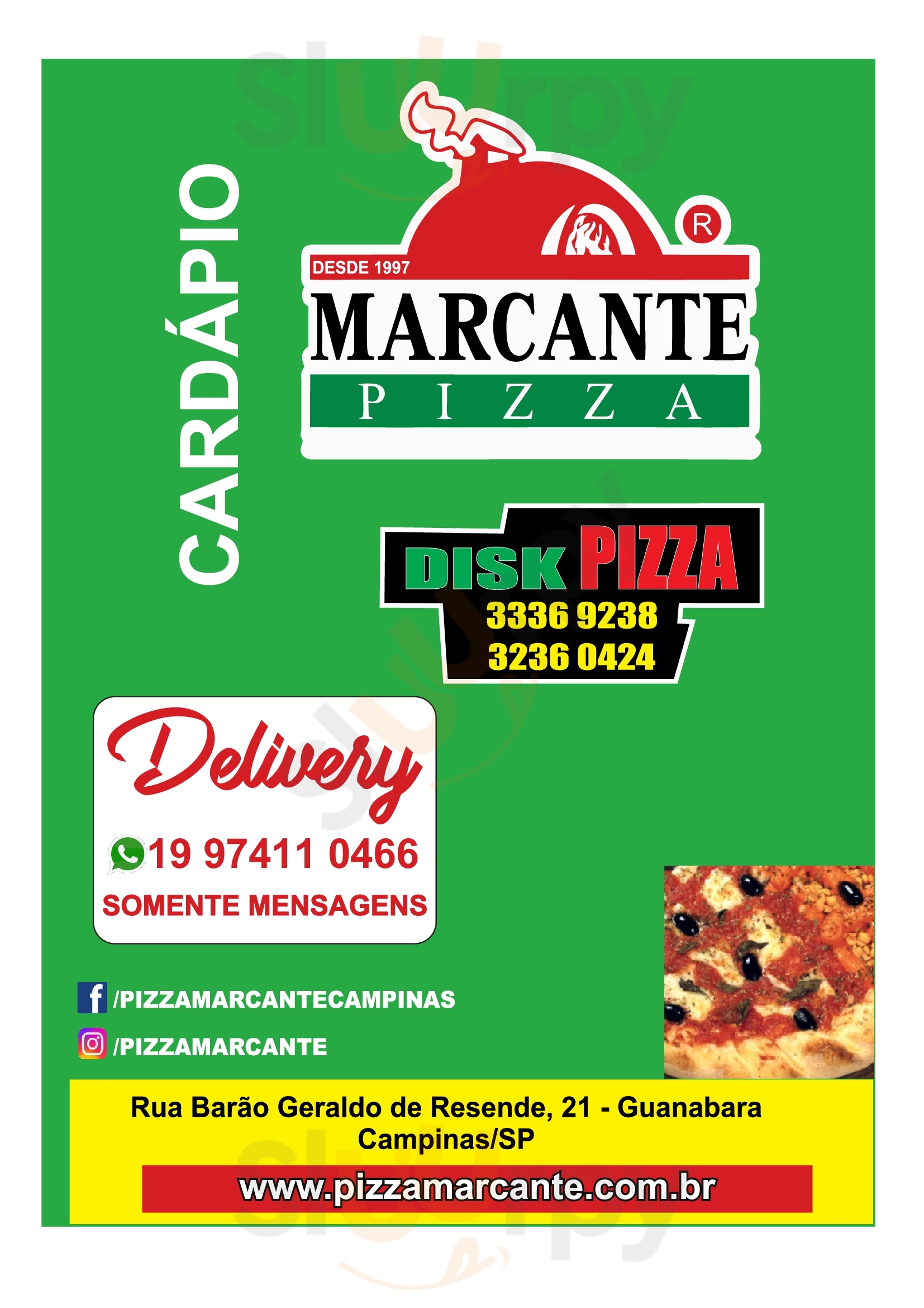 Gregoria A Pizza Campinas Menu - 1