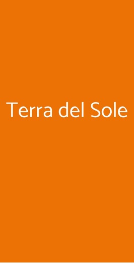 Terra Del Sole, Bologna