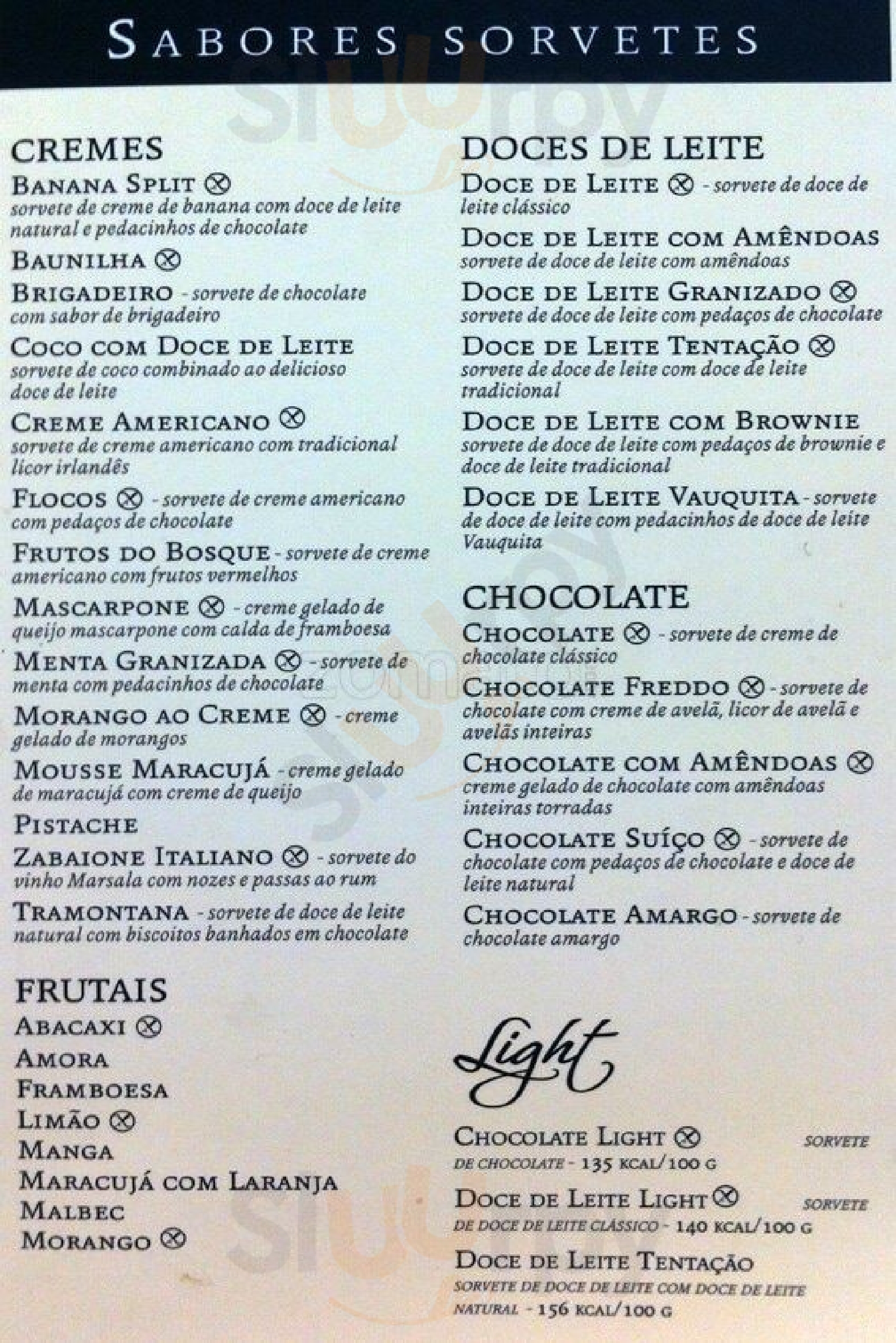 Freddo São Paulo Menu - 1