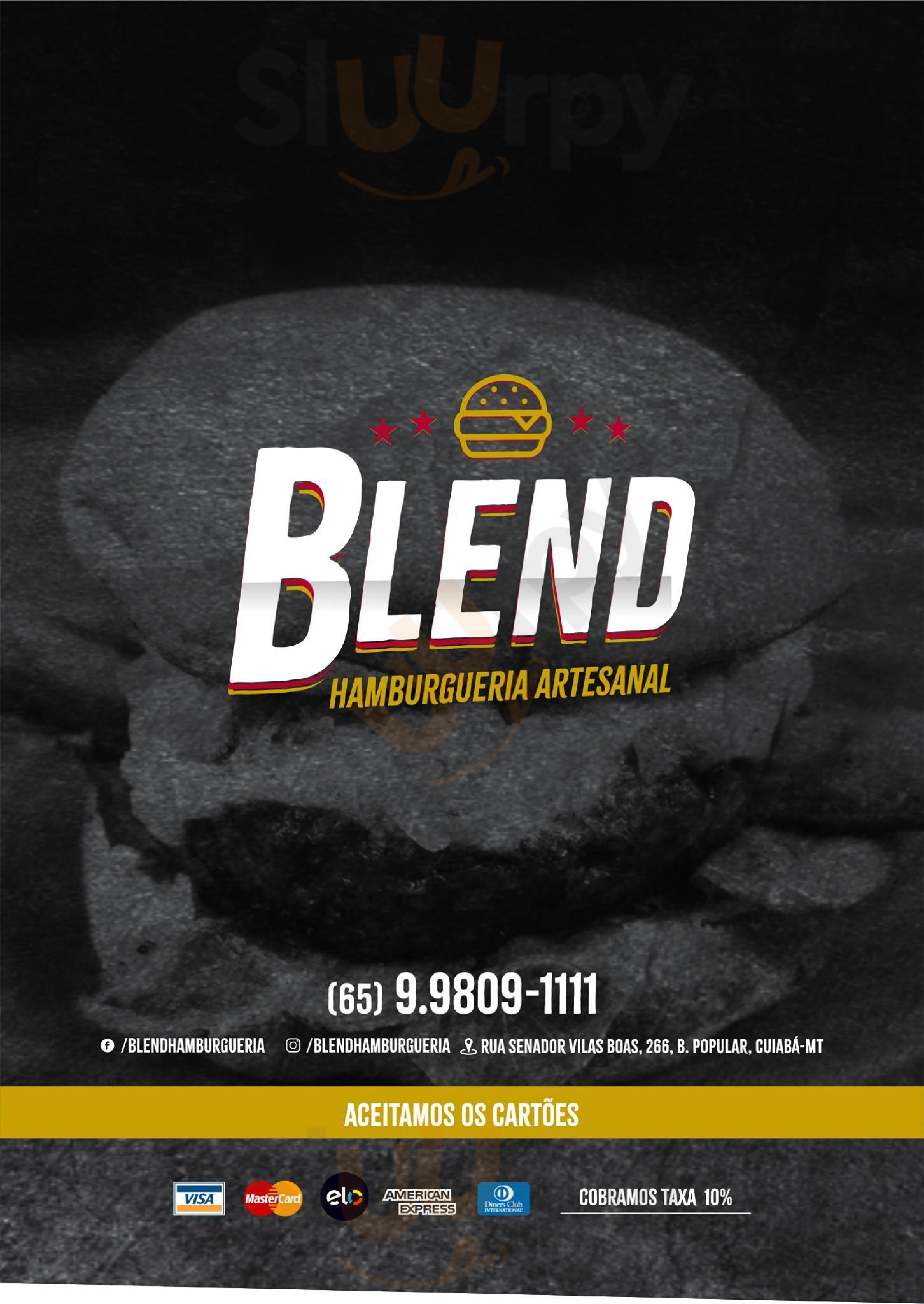 Blend Hamburgueria Artesanal Cuiabá Menu - 1