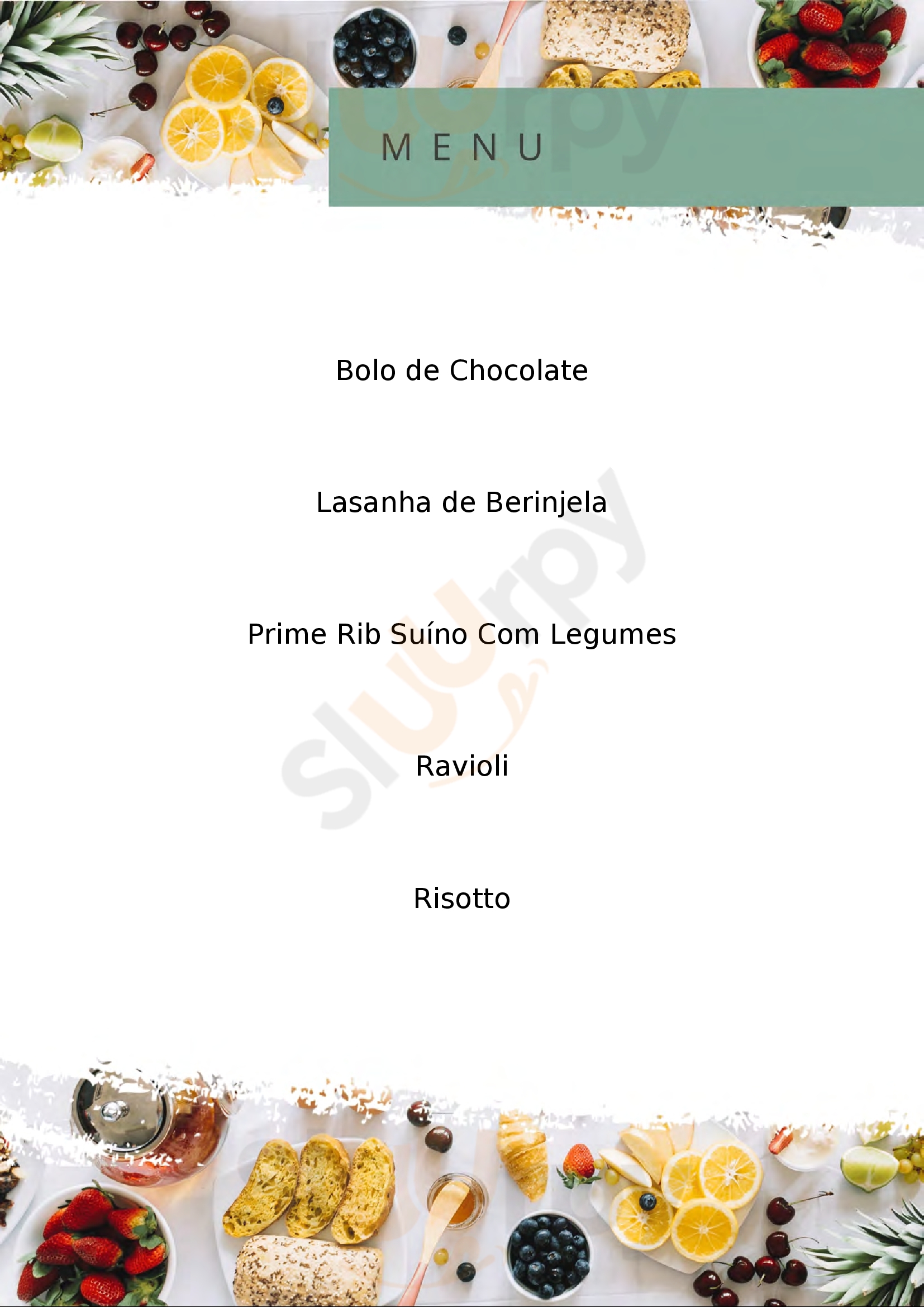 Café Palácio Curitiba Menu - 1