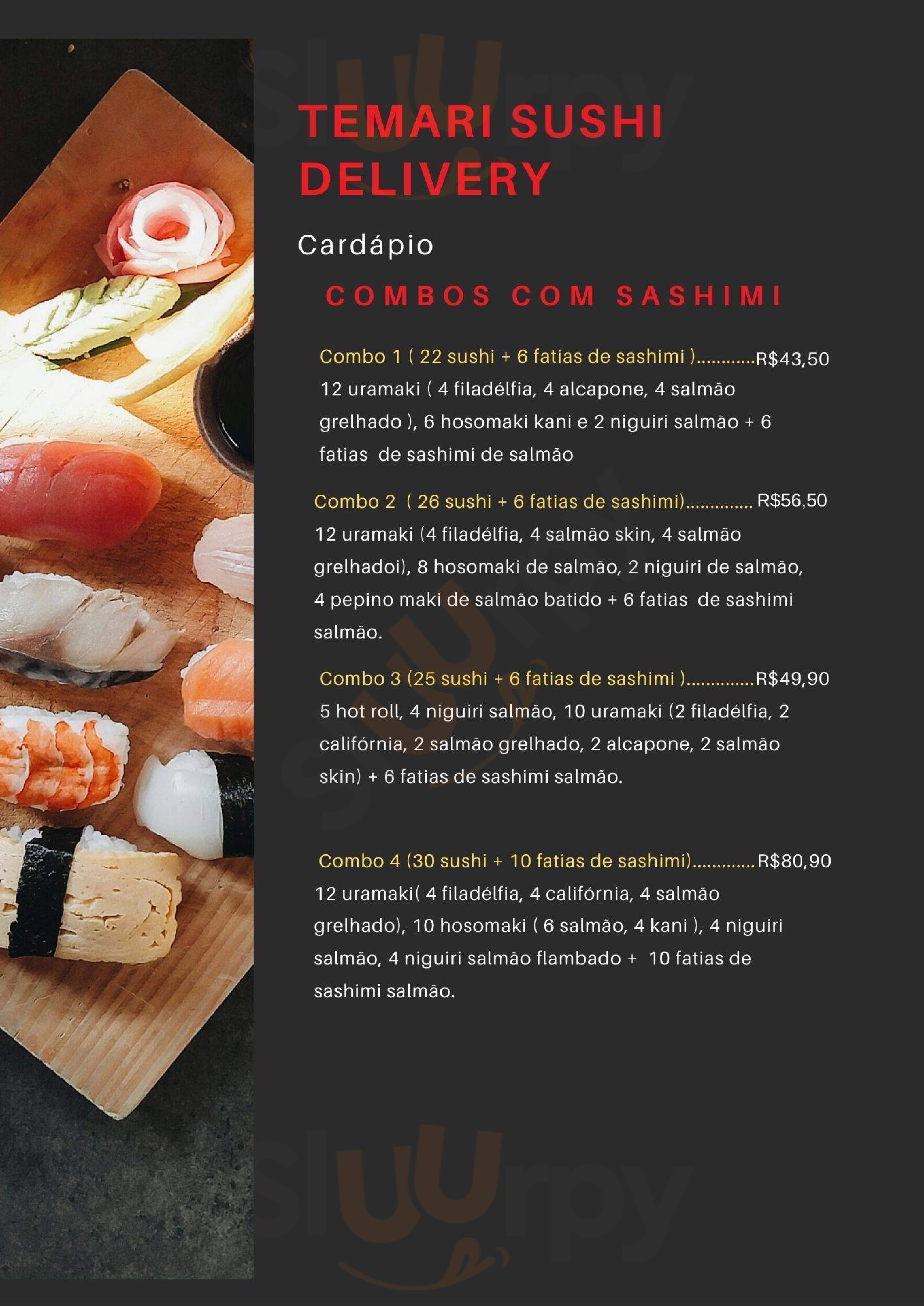 Temari Sushi Campo Grande Menu - 1