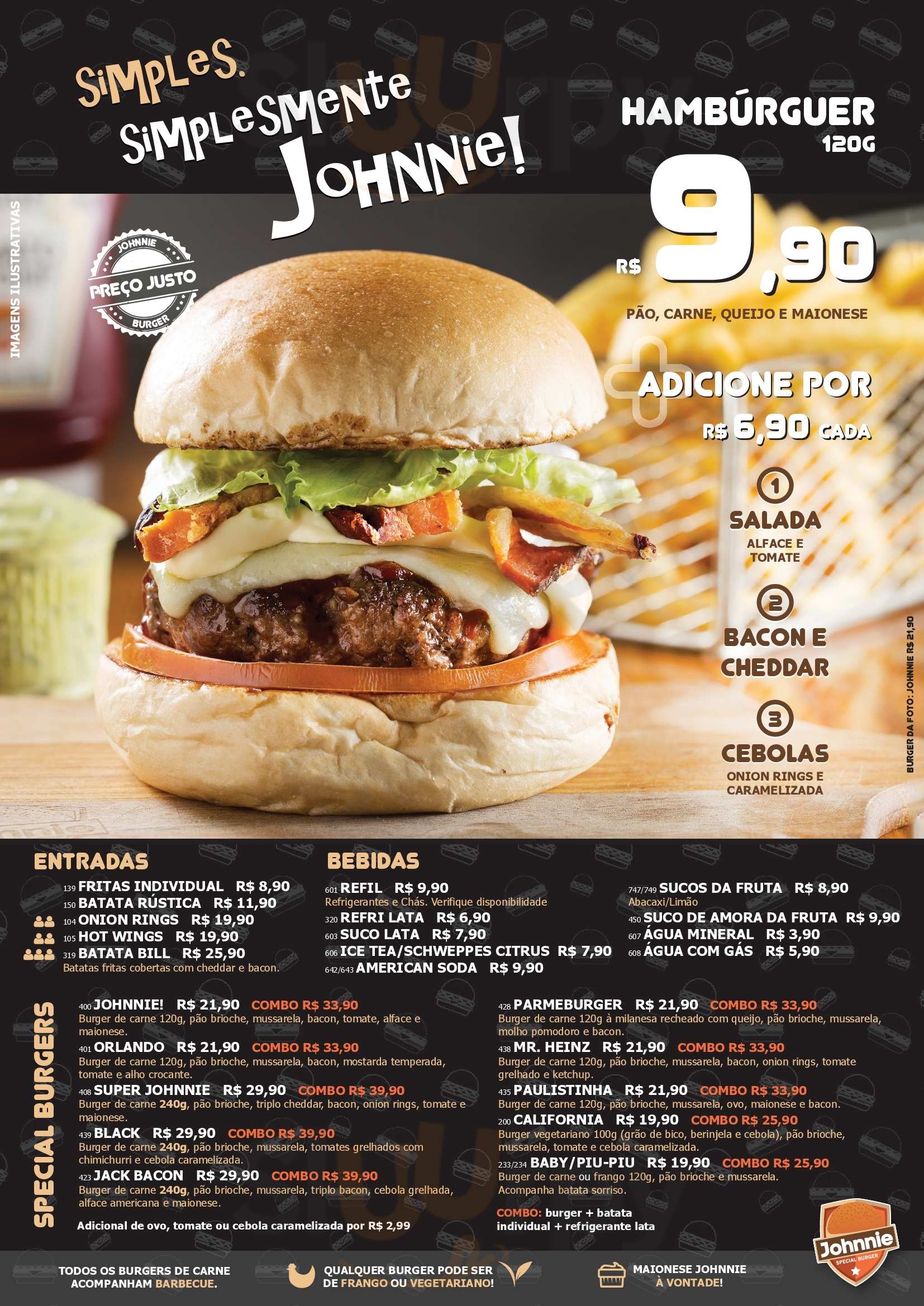 Quiznos Aguas Claras Brasília Menu - 1