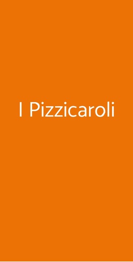 I Pizzicaroli, Roma