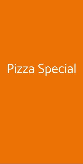 Pizza Special, Monterotondo Scalo