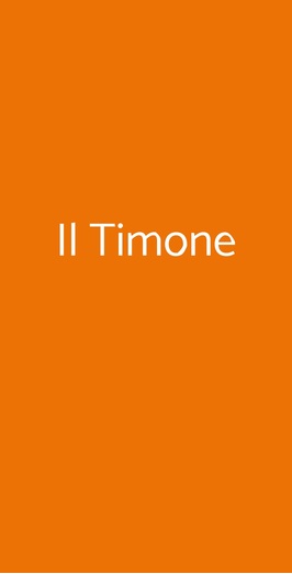 Il Timone, Frascati