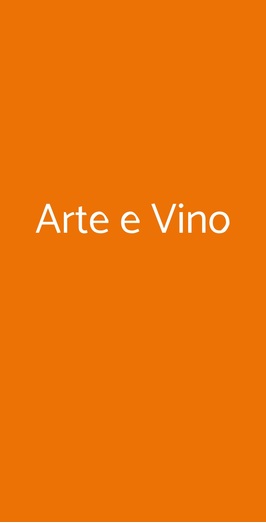 Arte E Vino, Castel Gandolfo