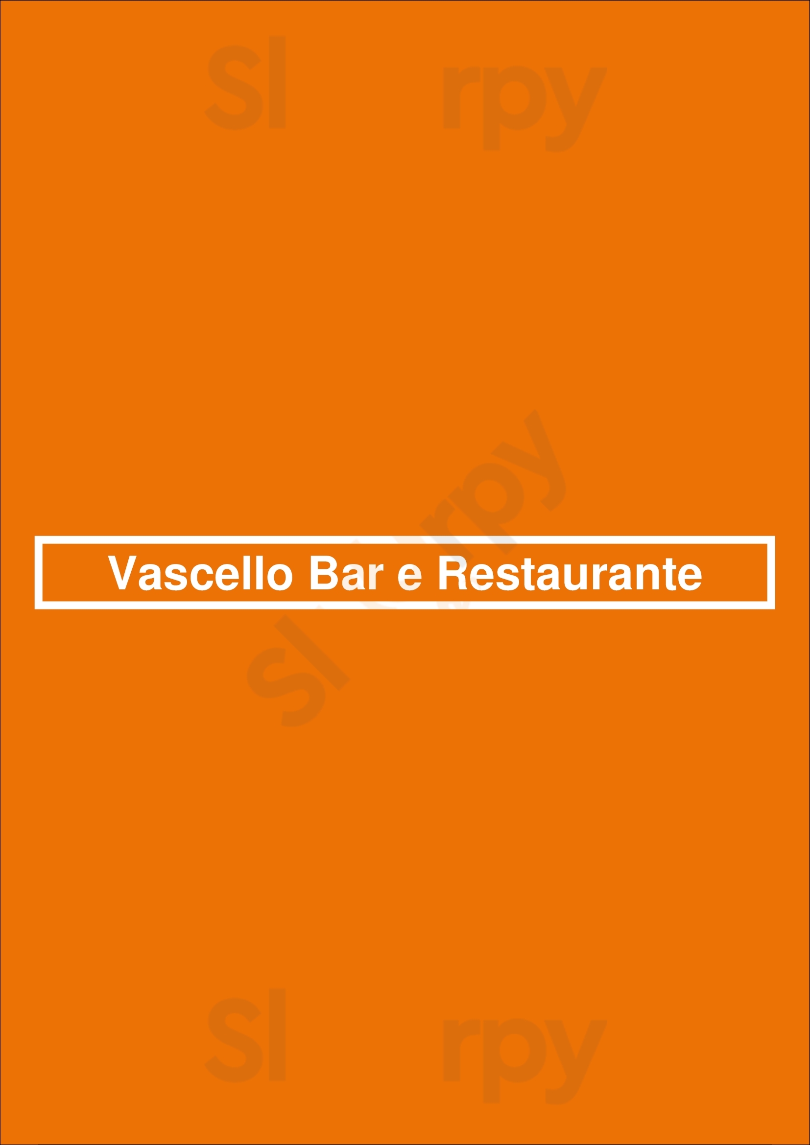 Vascello Bar E Restaurante São Paulo Menu - 1