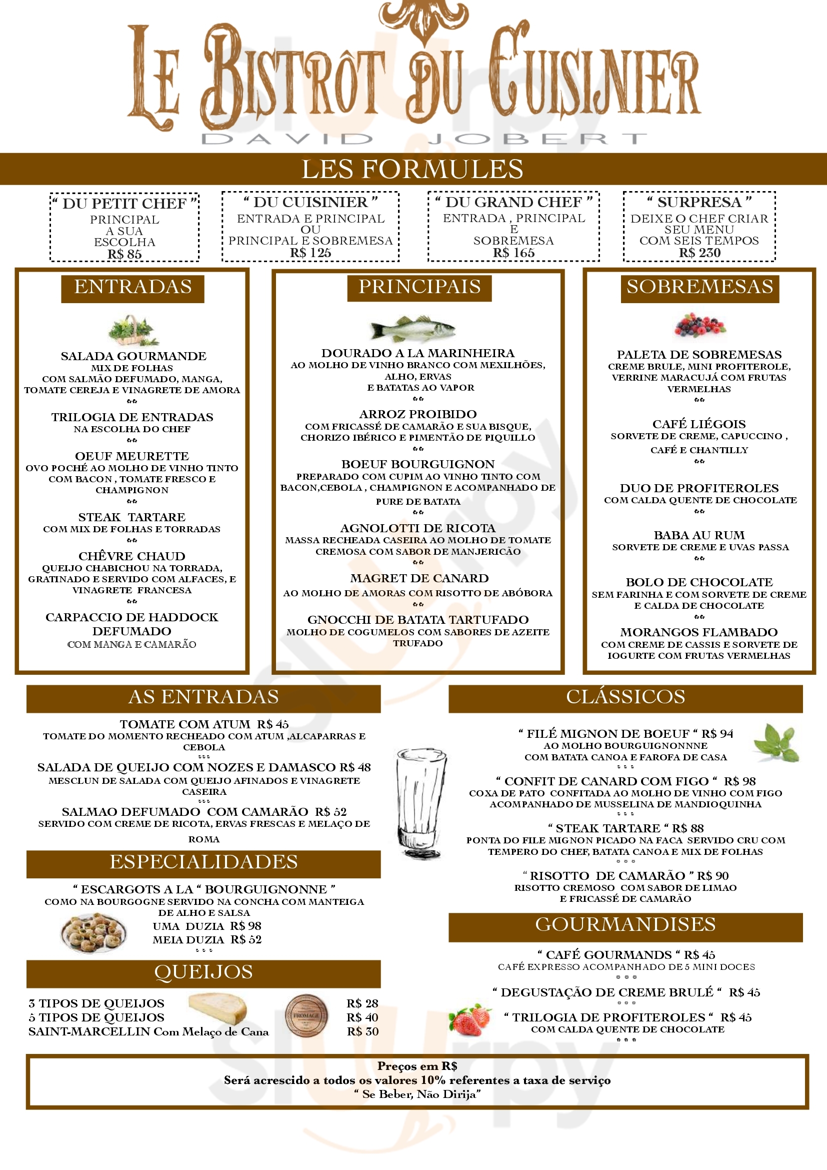 Du Monte Rio de Janeiro Menu - 1