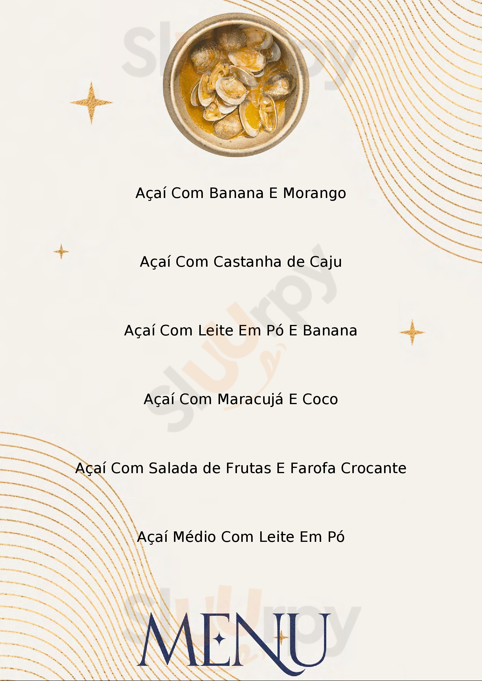 Maria Açaí Rio de Janeiro Menu - 1