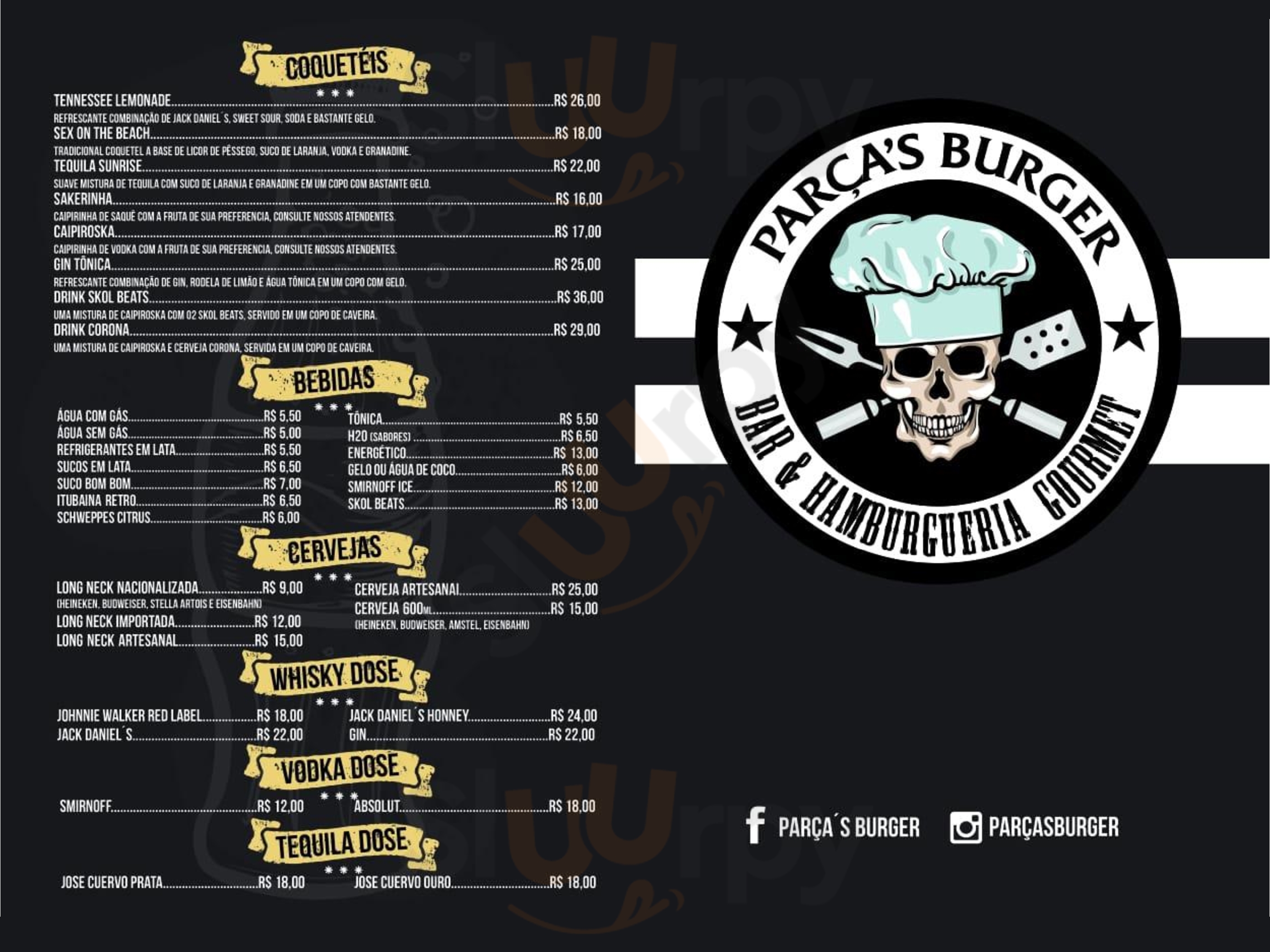 Parça's Burger São Paulo Menu - 1