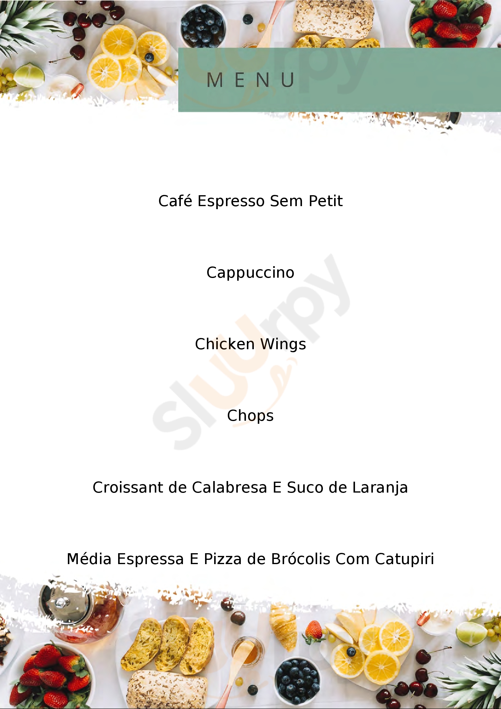 Grão D' France São Paulo Menu - 1