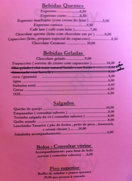 Tanarive São Paulo Menu - 1