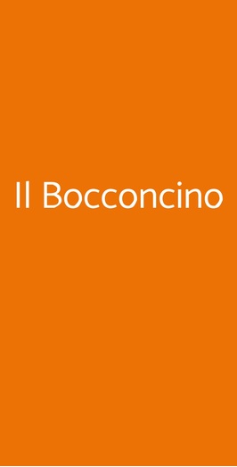 Il Bocconcino, Roma