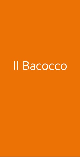 Il Bacocco, Roma