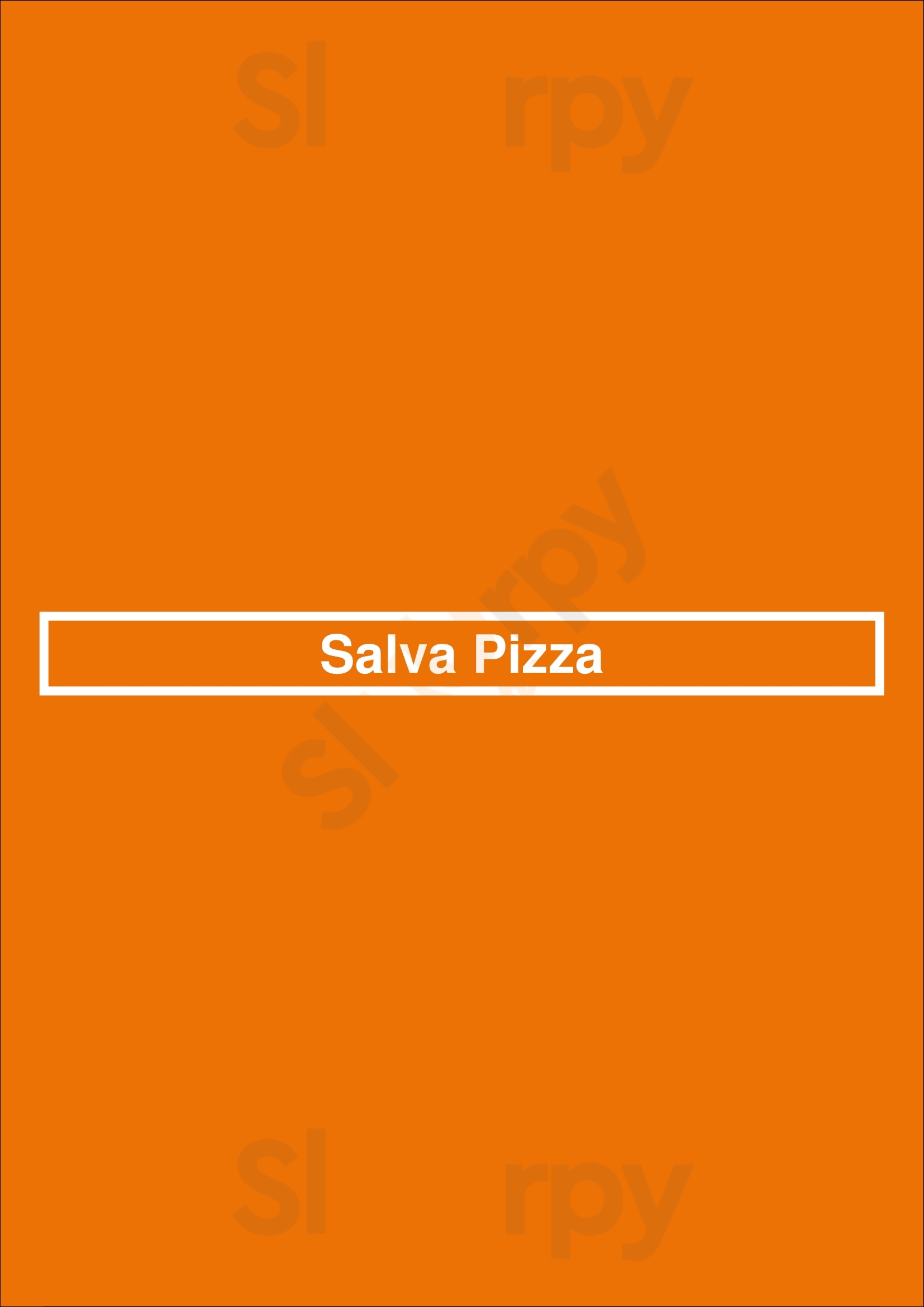 Salva Pizza São Paulo Menu - 1