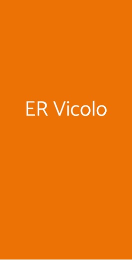 Er Vicolo, Cerveteri