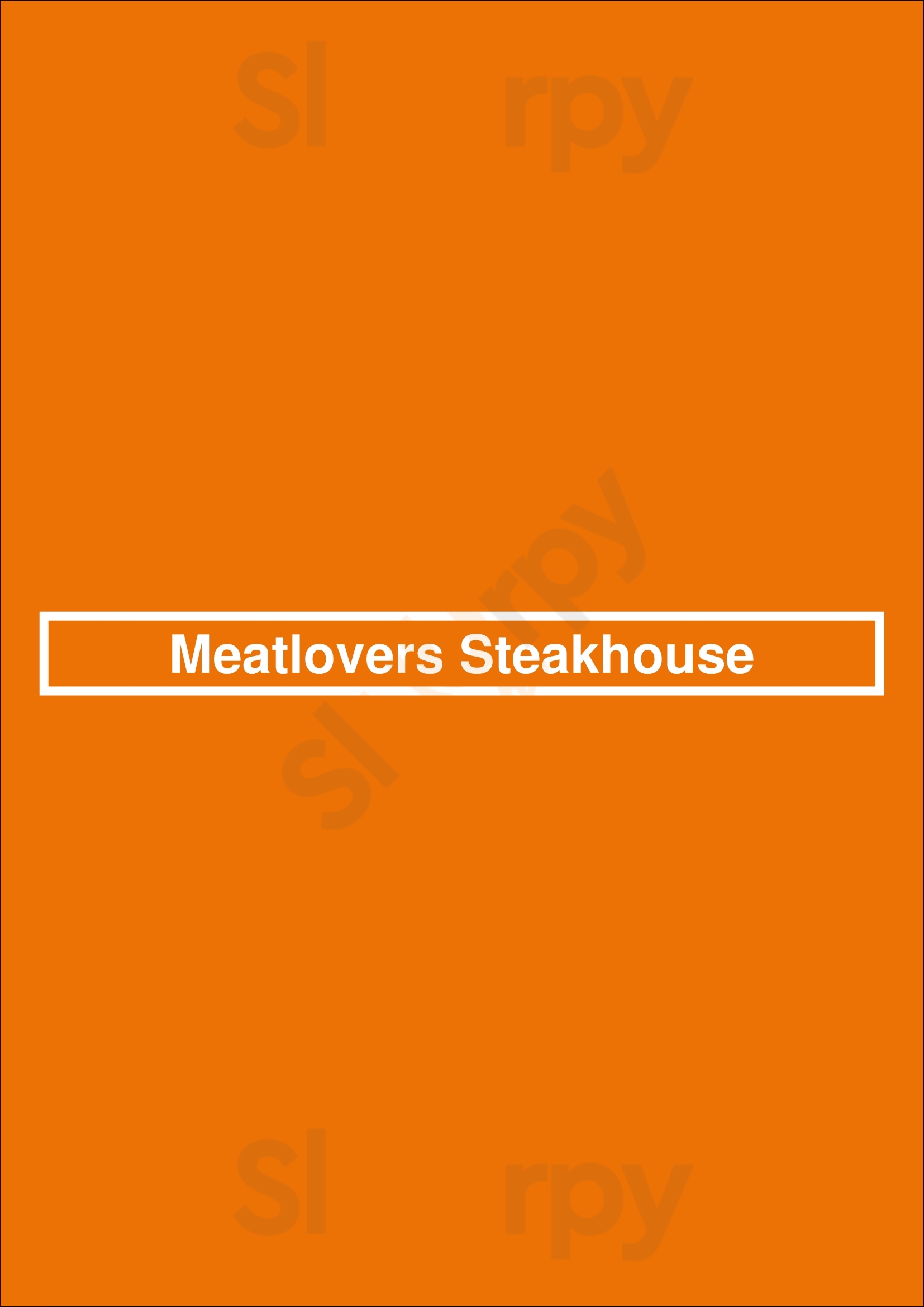 Meatlovers Steakhouse São Paulo Menu - 1