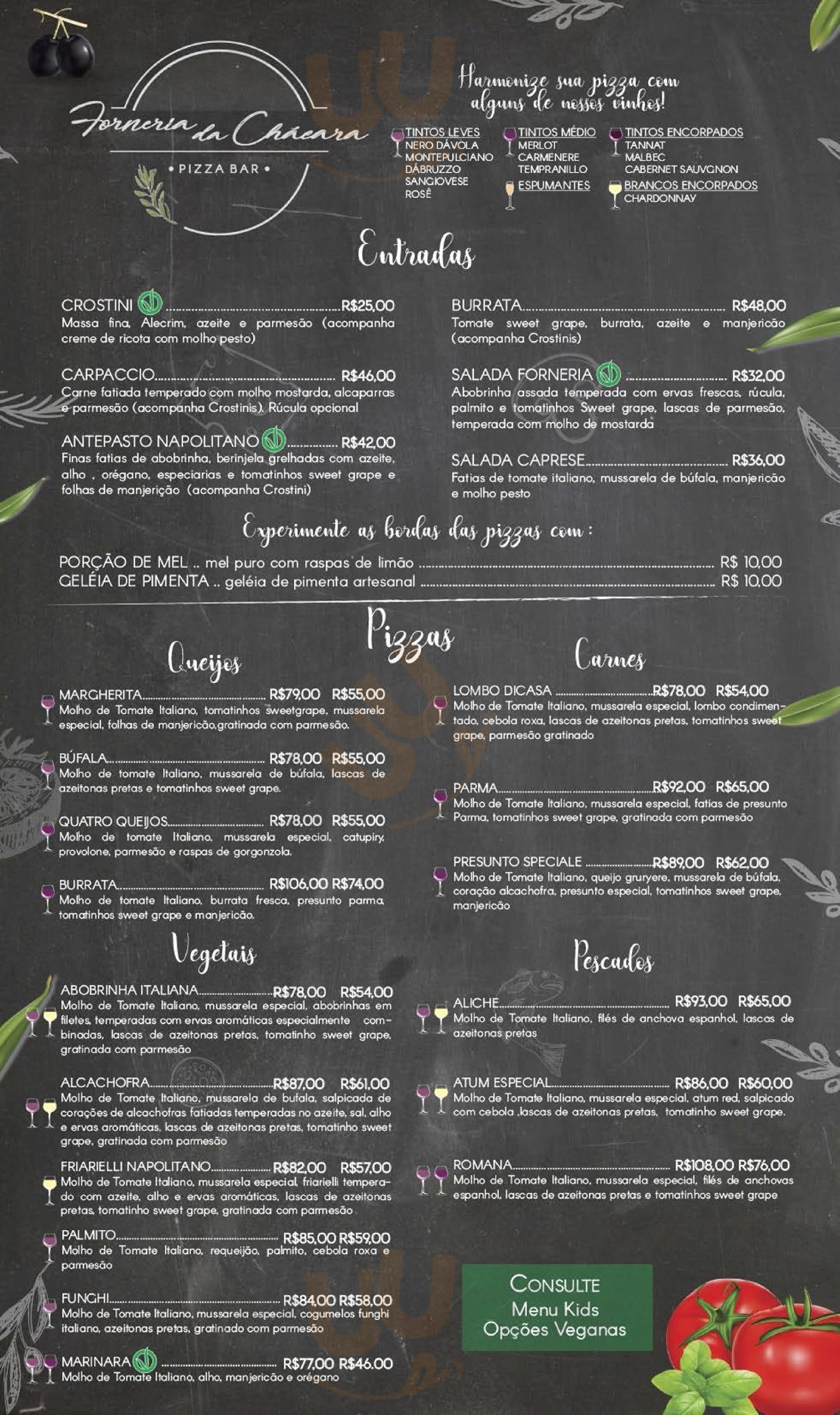 Forneria Da Chácara São Paulo Menu - 1