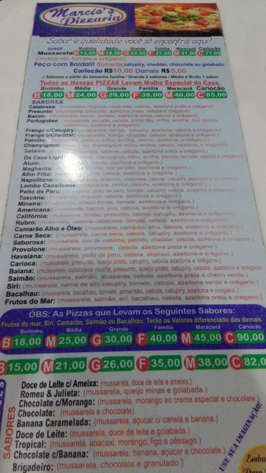 Marcio's Pizzaria