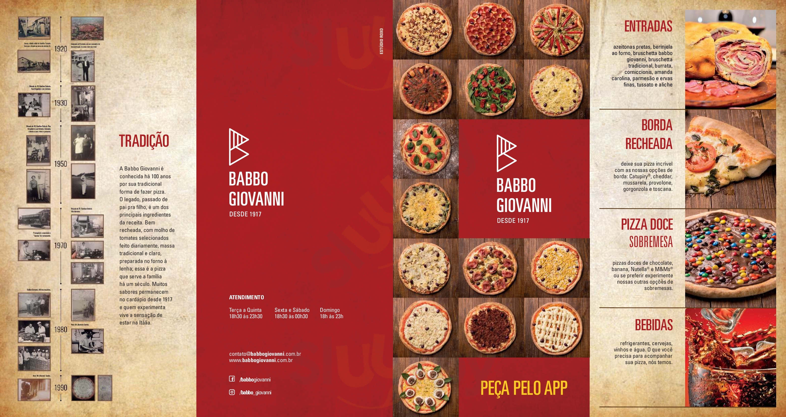 Main Menu - Babbo Giovanni - Vila São Francisco