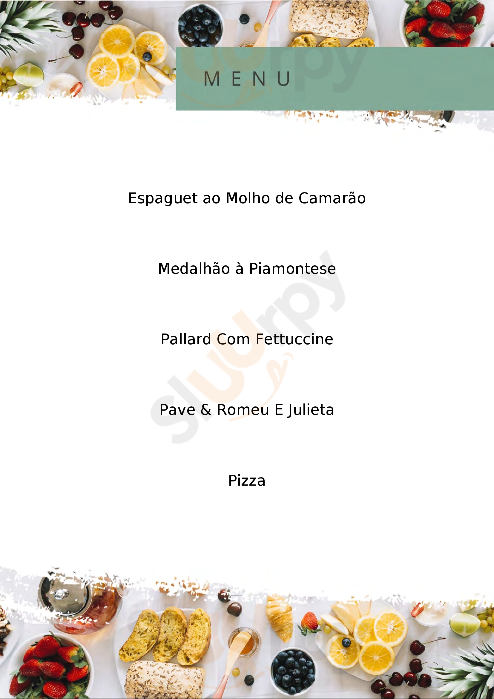 La Mole Recreio Shopping Rio de Janeiro Menu - 1