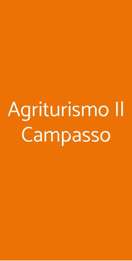 Agriturismo Il Campasso, Strevi