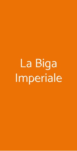 La Biga Imperiale, Aprilia