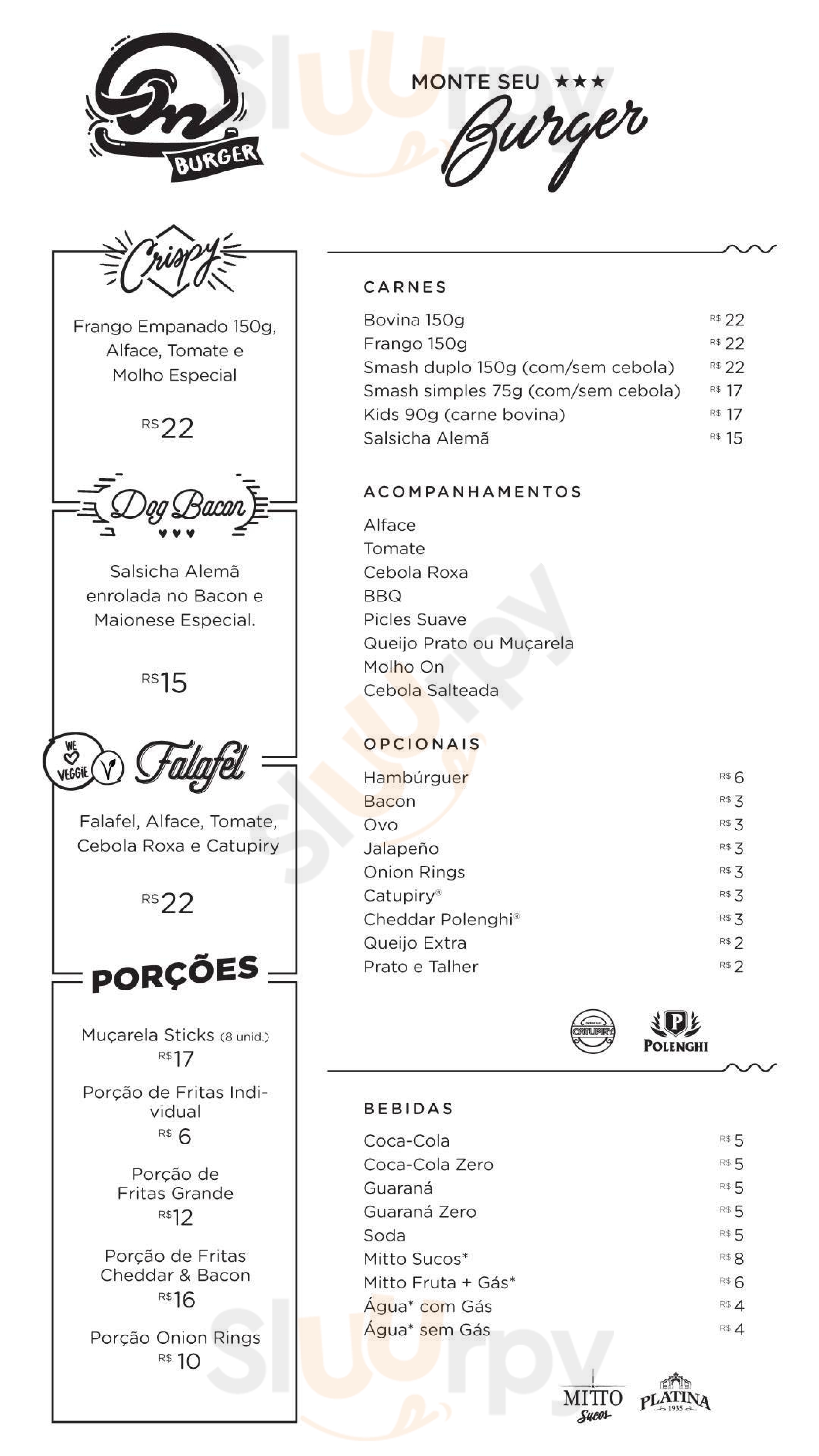 On Burger São Paulo Menu - 1