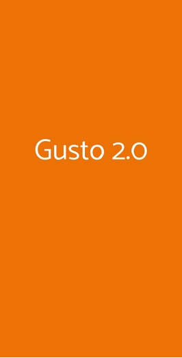 Gusto 2.0, Roma