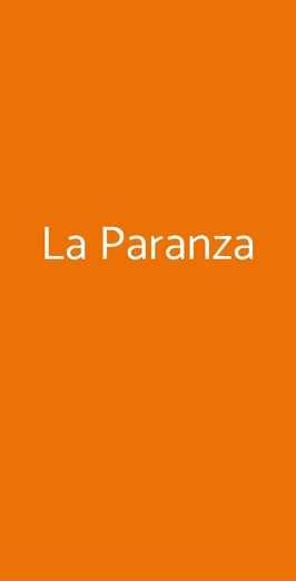 La Paranza, Fiumicino