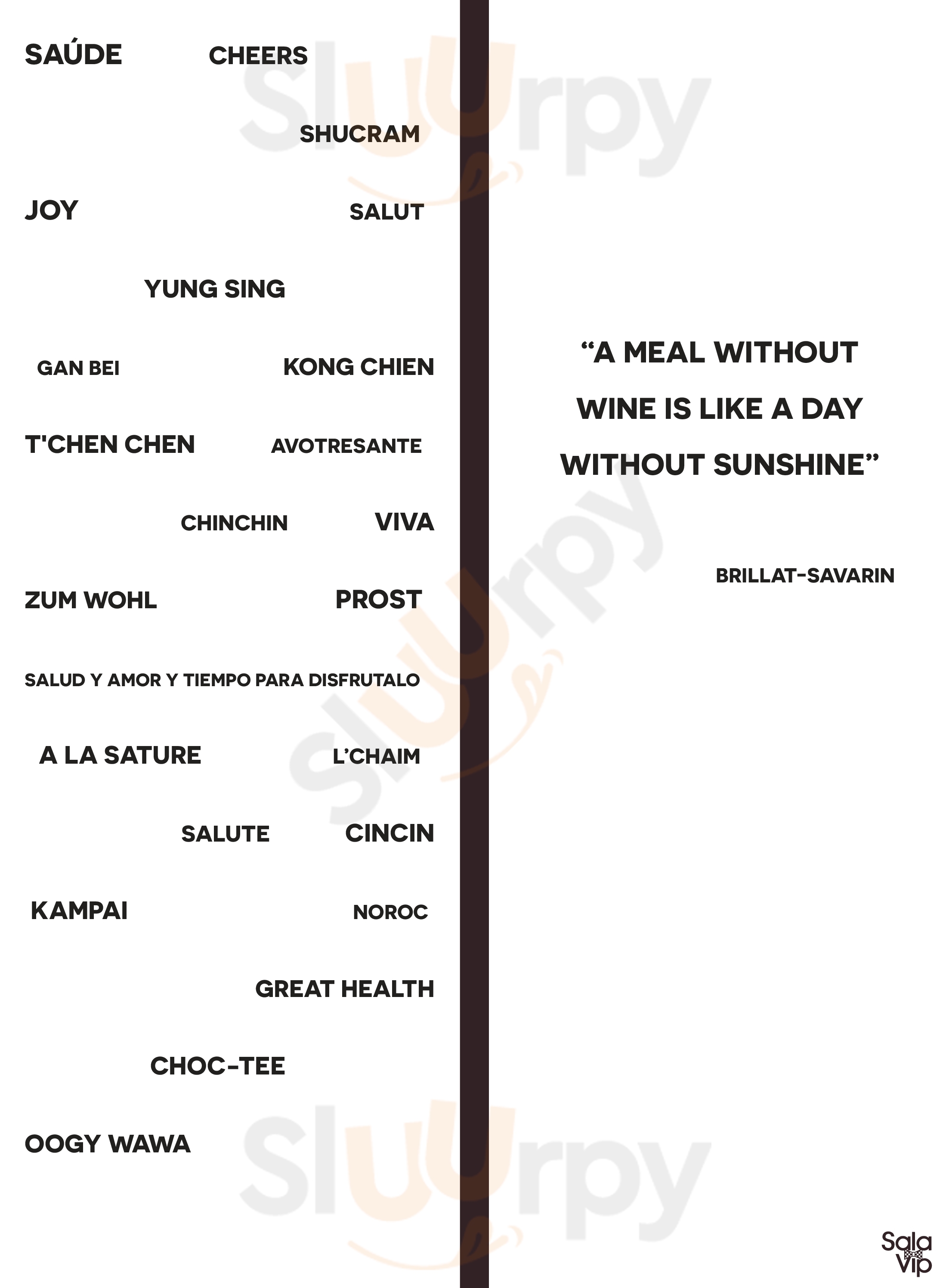 Main Menu - Galeteria Do Bacana