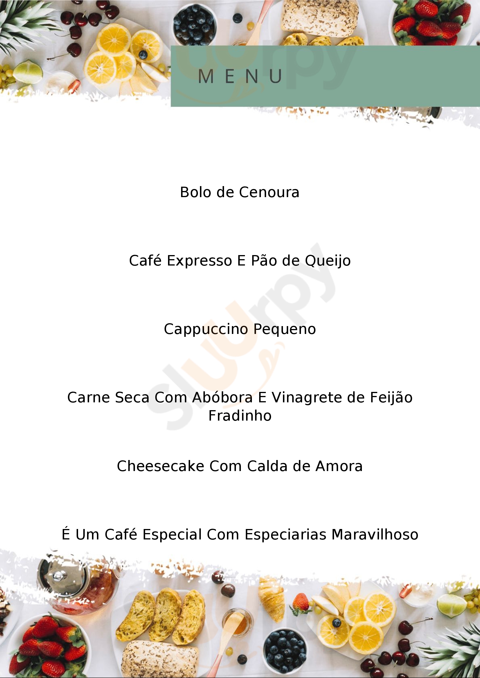 Coffee Land Cafeteria E Restaurante São Paulo Menu - 1