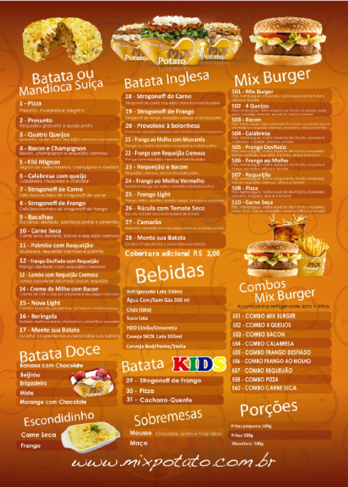 Main Menu - Mix Potato