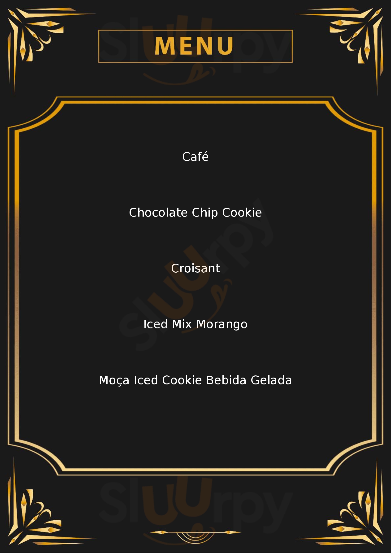 Menu Fuudies - Mccafé