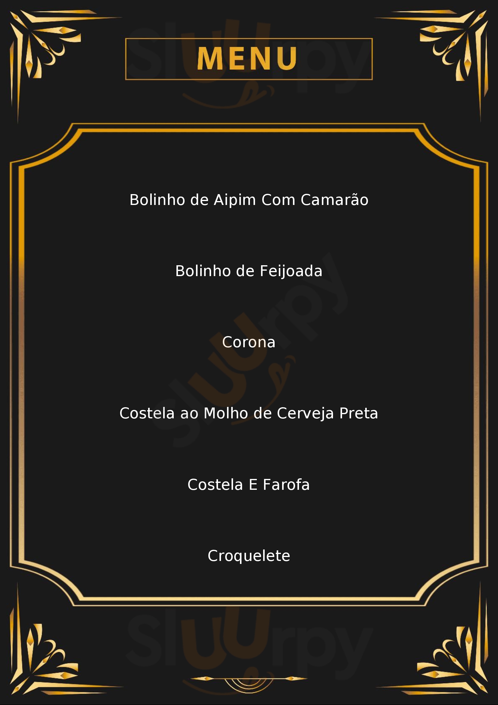 Boteco Do De Rio de Janeiro Menu - 1