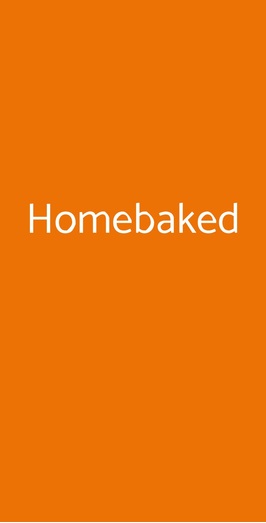 Homebaked, Roma