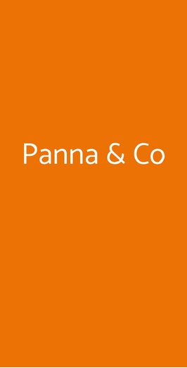 Panna & Co, Roma