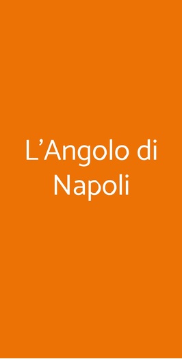 L' Angolo Di Napoli, Roma