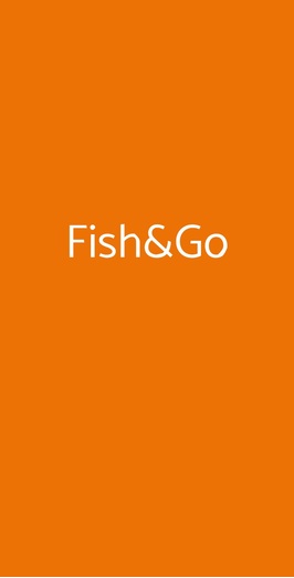 Fish&go, Roma